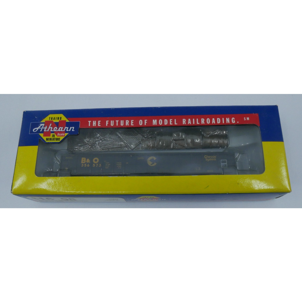 Athearn N Scale Chessie System 52' Mill Gondola Scrap Load B&O